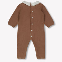 Chloe Baby Girls Playsuit  Light Brown