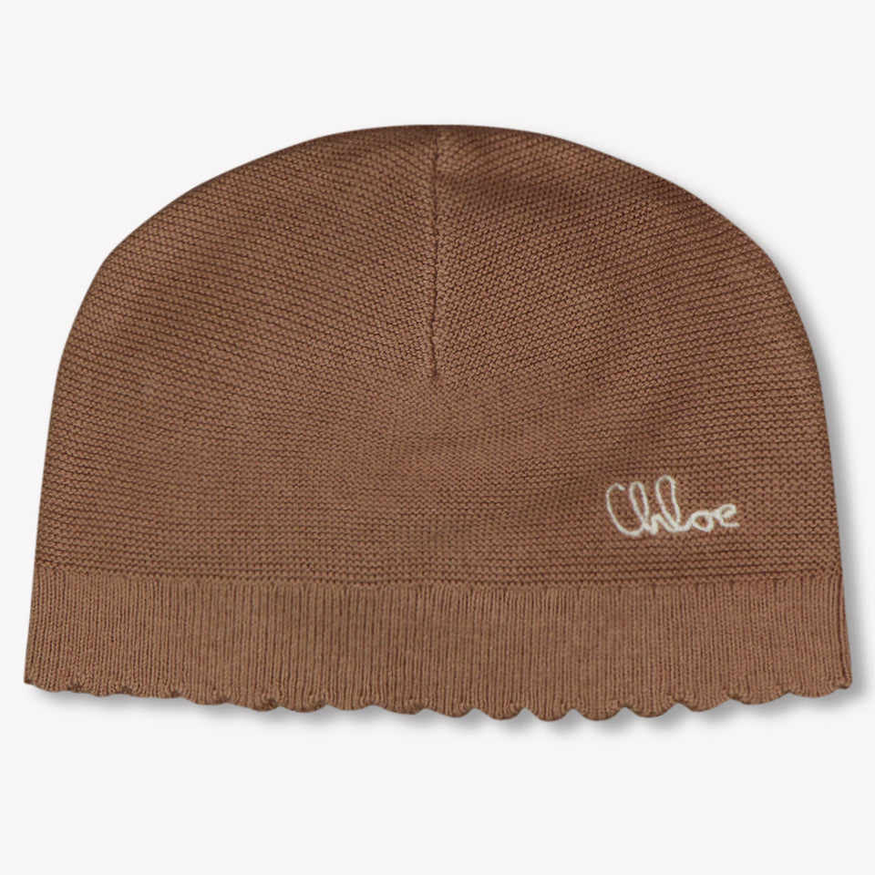 Chloe Baby Girls Playsuit  Light Brown