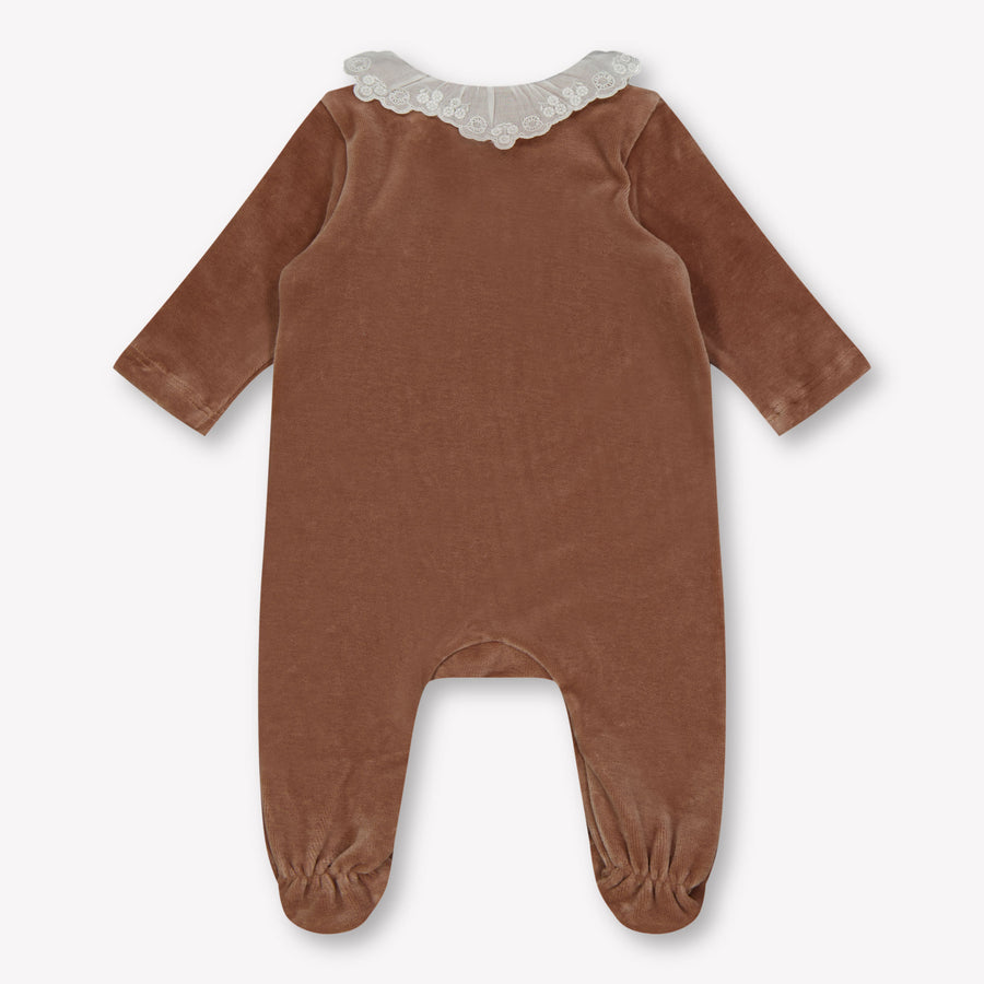Chloe Baby Meisjes Boxpakje In Licht Bruin