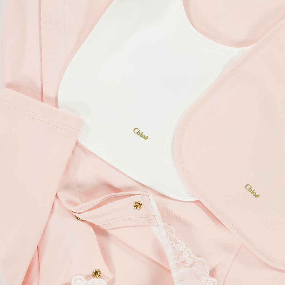 Chloe Baby Meisjes Boxpakje In Licht Roze
