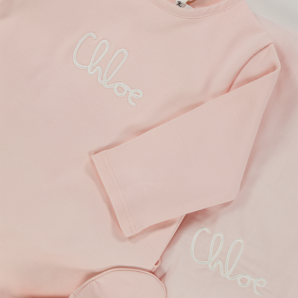 Chloe Baby Meisjes Boxpakje In Licht Roze