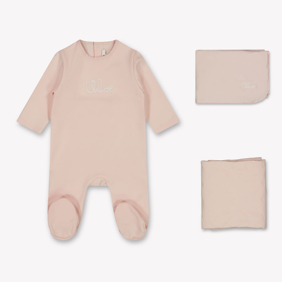 Chloe Baby Meisjes Boxpakje In Licht Roze