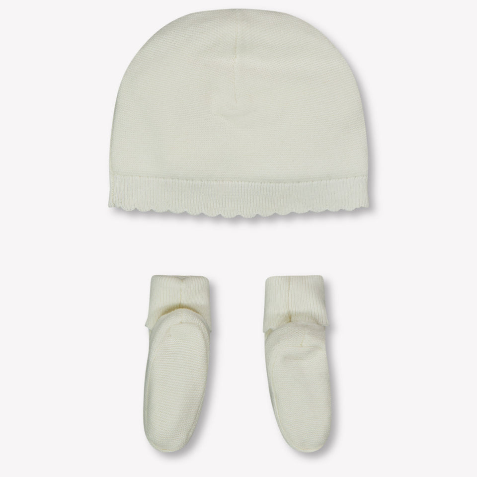 Chloe Baby Girls Hat  Offwhite