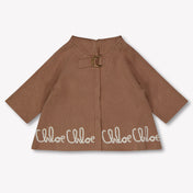 Chloe Baby Girls Vest  Light Brown
