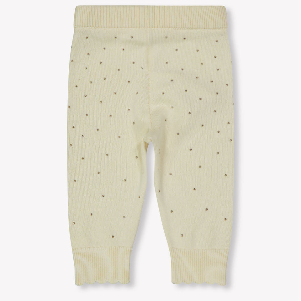 Chloe Baby Girls Pants  Offwhite