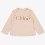 Chloe Baby Girls T-Shirt  Light Pink