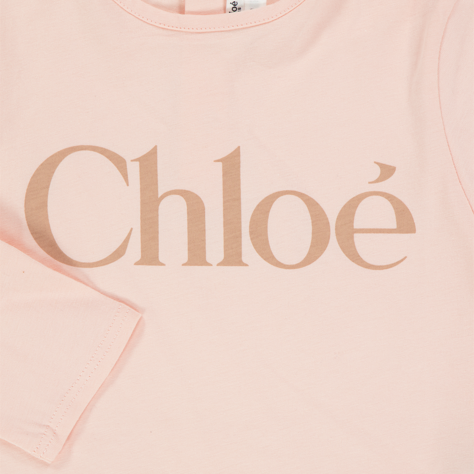 Chloe Baby Girls T-Shirt  Light Pink