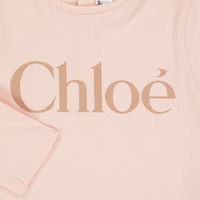 Chloe Baby Meisjes T-Shirt In Licht Roze