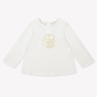 Chloe Baby Girls T-Shirt  Offwhite