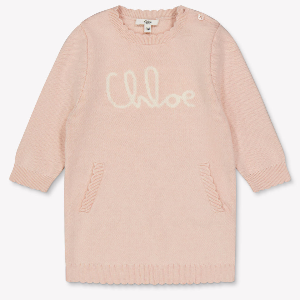 Chloe Baby Girls Dress  Light Pink