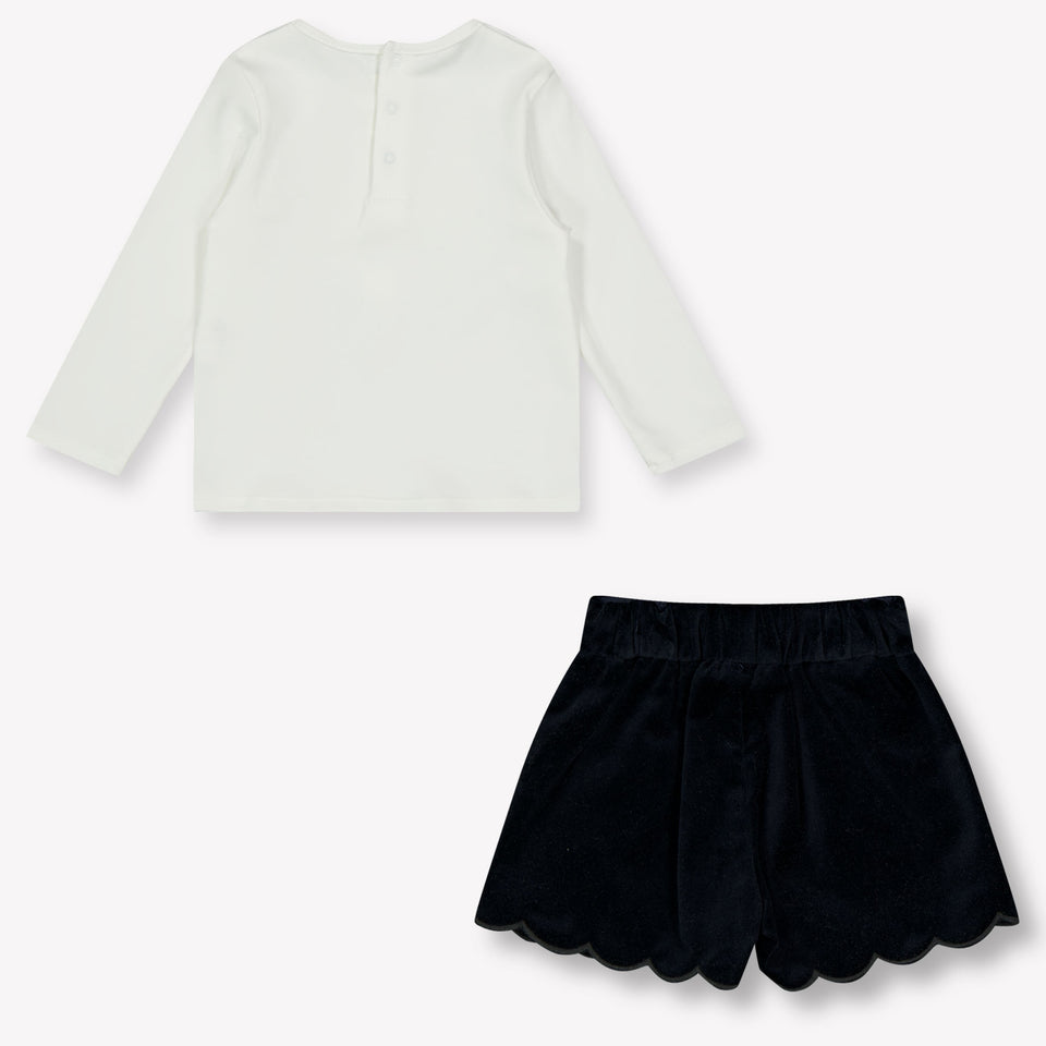 Chloe Baby Meisjes Setje In Navy