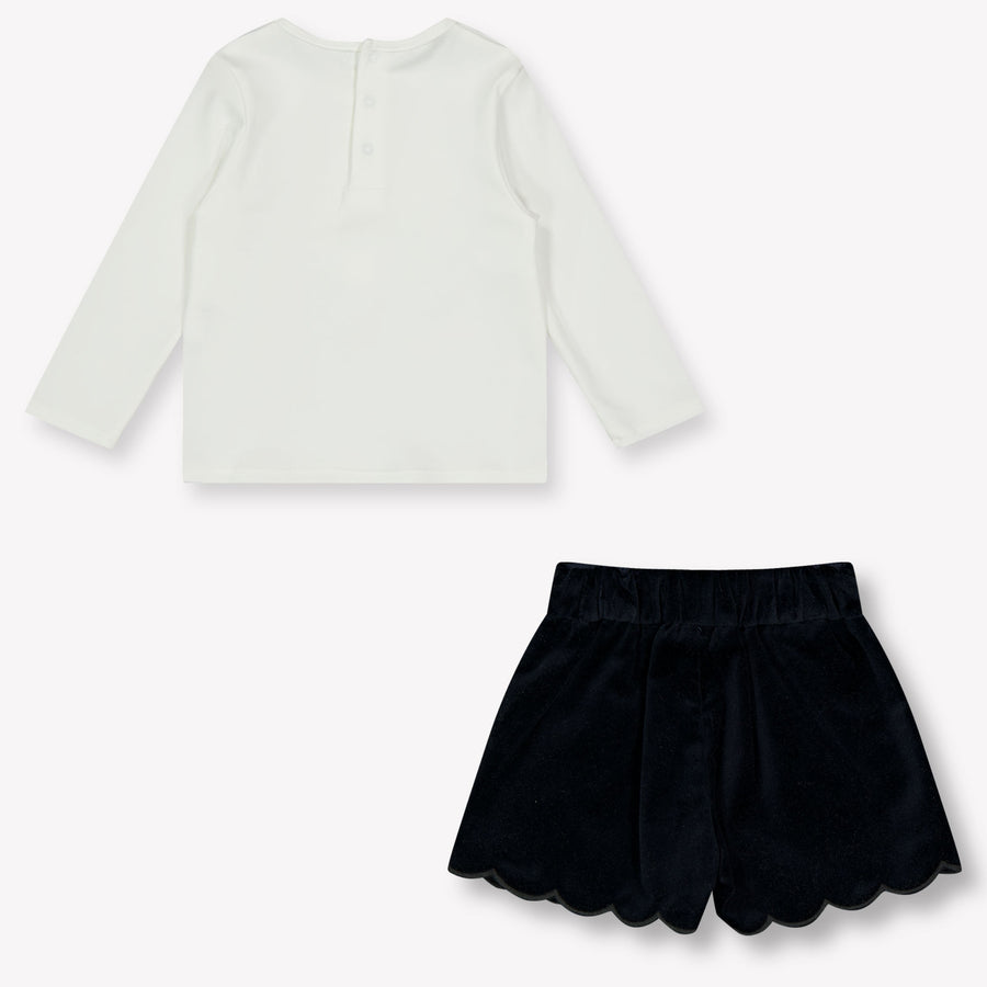 Chloe Baby Meisjes Setje In Navy