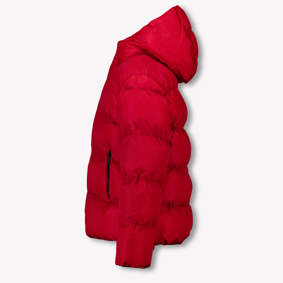 Dsquared2 Kids Unisex Winter Jacket  Red