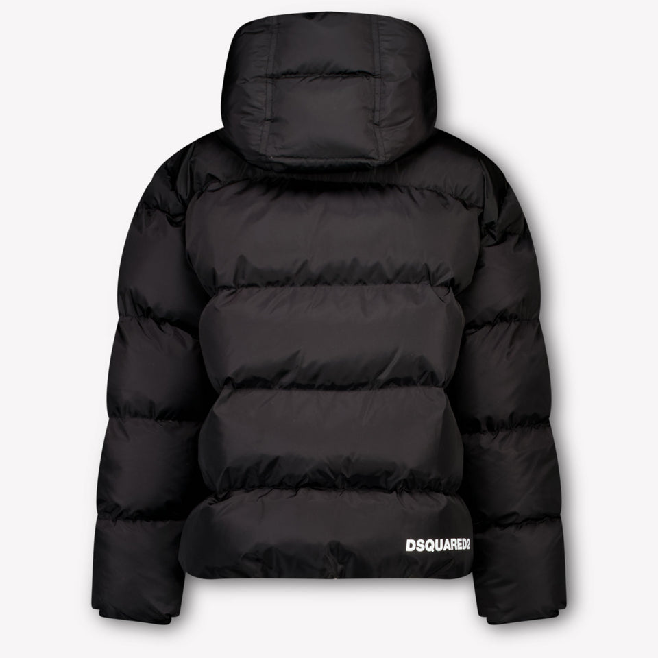 Dsquared2 Kids Unisex Winter Jacket  Black