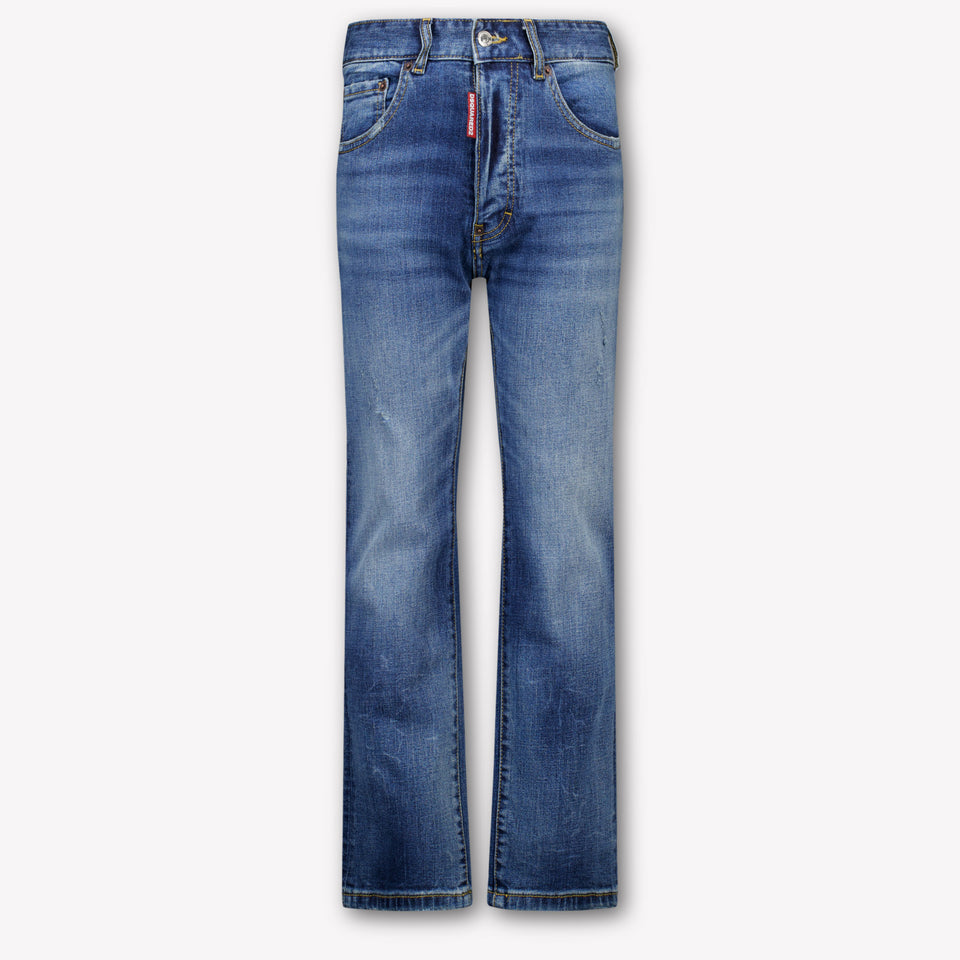 Dsquared2 Kids Unisex Jeans  Blue