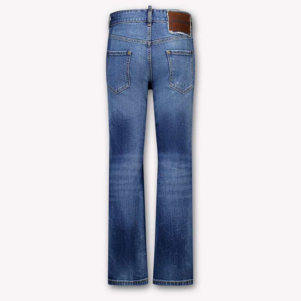 Dsquared2 Kids Unisex Jeans  Blue