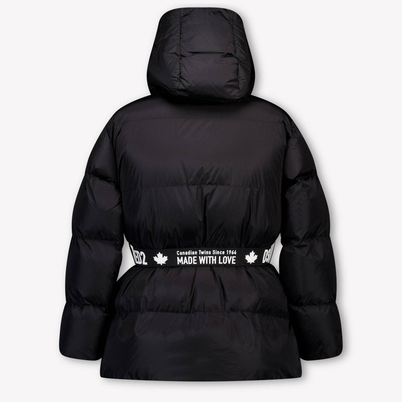 Dsquared2 Kinder Meisjes Winterjas In Zwart