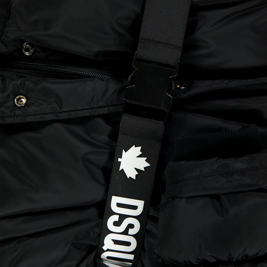 Dsquared2 Kinder Meisjes Winterjas In Zwart