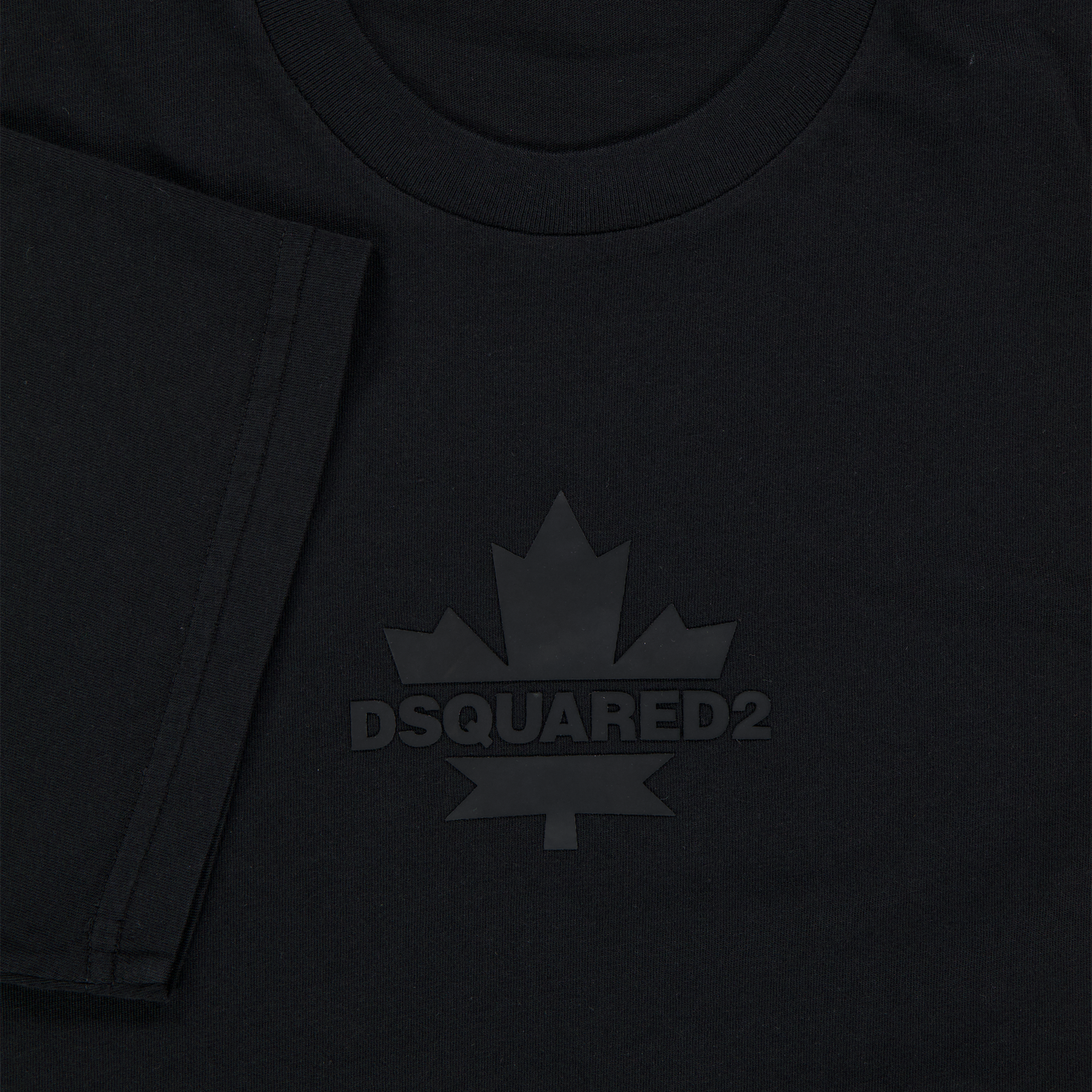 Dsquared2 Kinder Unisex T-Shirt In Zwart
