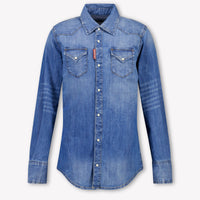Dsquared2 Kids Unisex Blouse  Blue