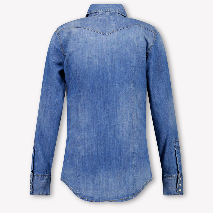 Dsquared2 Kids Unisex Blouse  Blue