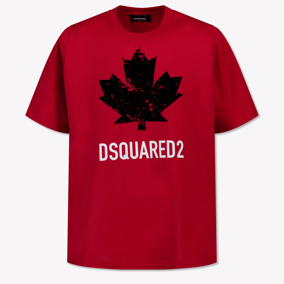 Dsquared2 Kinder Unisex T-Shirt In Rood