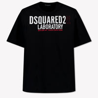 Dsquared2 Kinder Unisex T-Shirt In Zwart