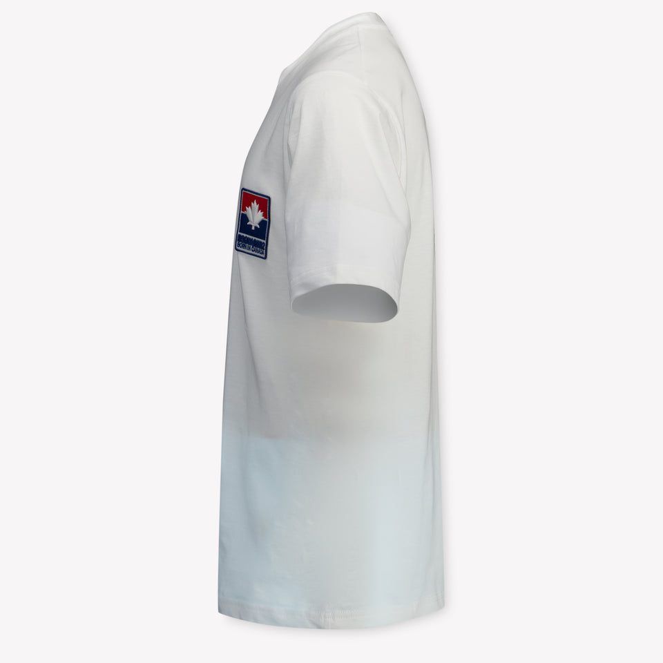 Dsquared2 Kinder Unisex T-Shirt In Wit