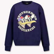 Dsquared2 Kids Unisex Sweater  Navy