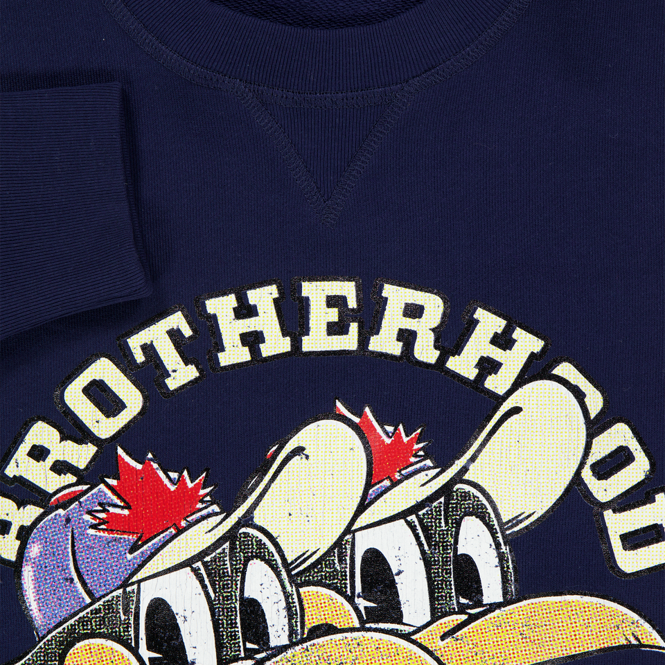 Dsquared2 Kids Unisex Sweater  Navy