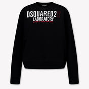 Dsquared2 Kinder Unisex Trui In Zwart