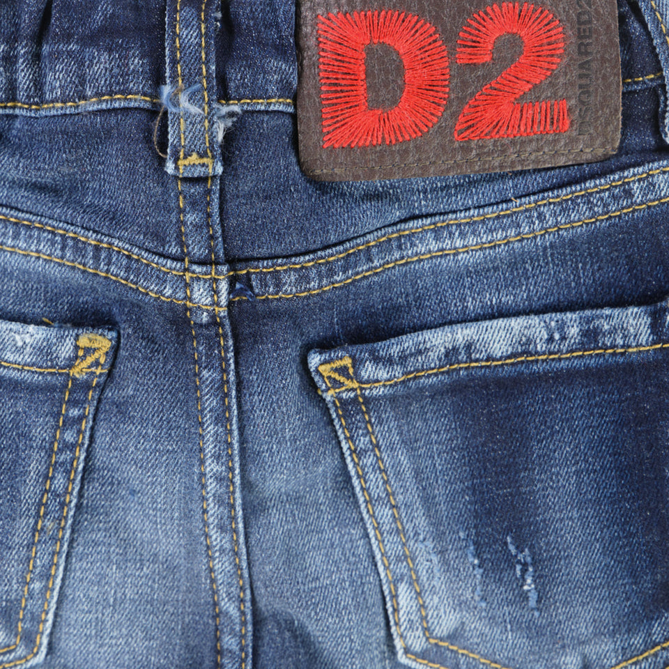 Dsquared2 Baby Jongens Jeans In Blauw