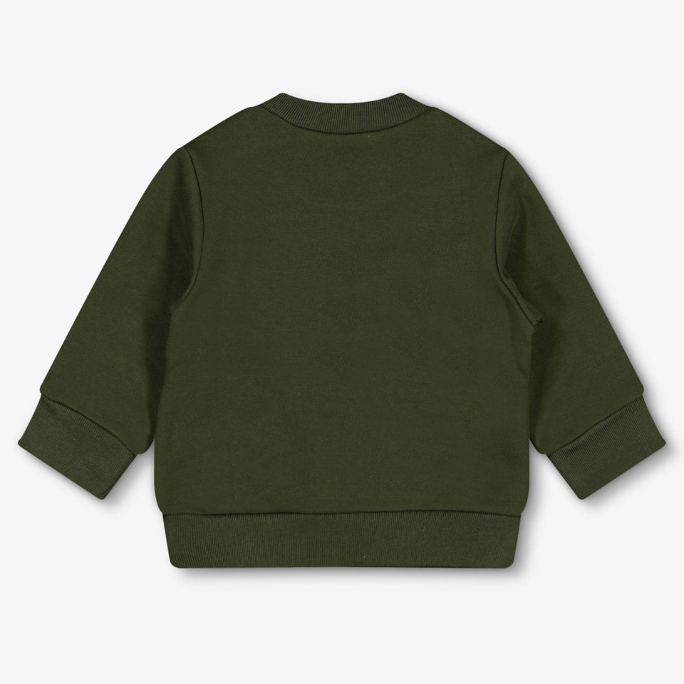 Dsquared2 Baby Jongens Trui In Army