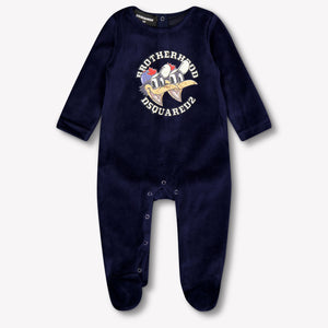 Dsquared2 Baby Unisex Playsuit Navy