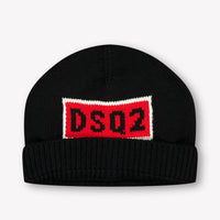 Dsquared2 Baby Unisex Muts In Zwart