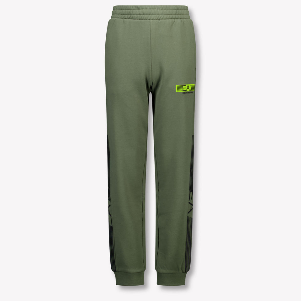 EA7 Kids Boys Tracksuit  Army