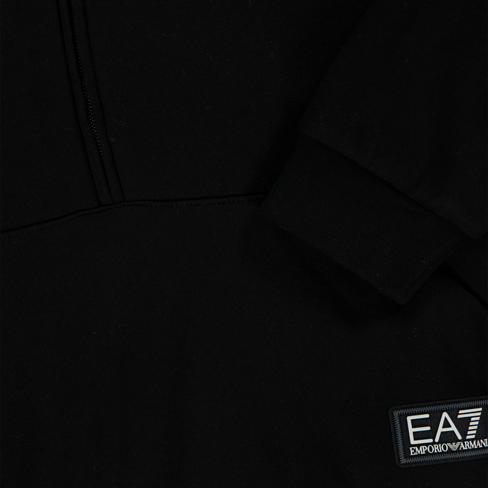 EA7 Kinder Jongens Trui In Zwart