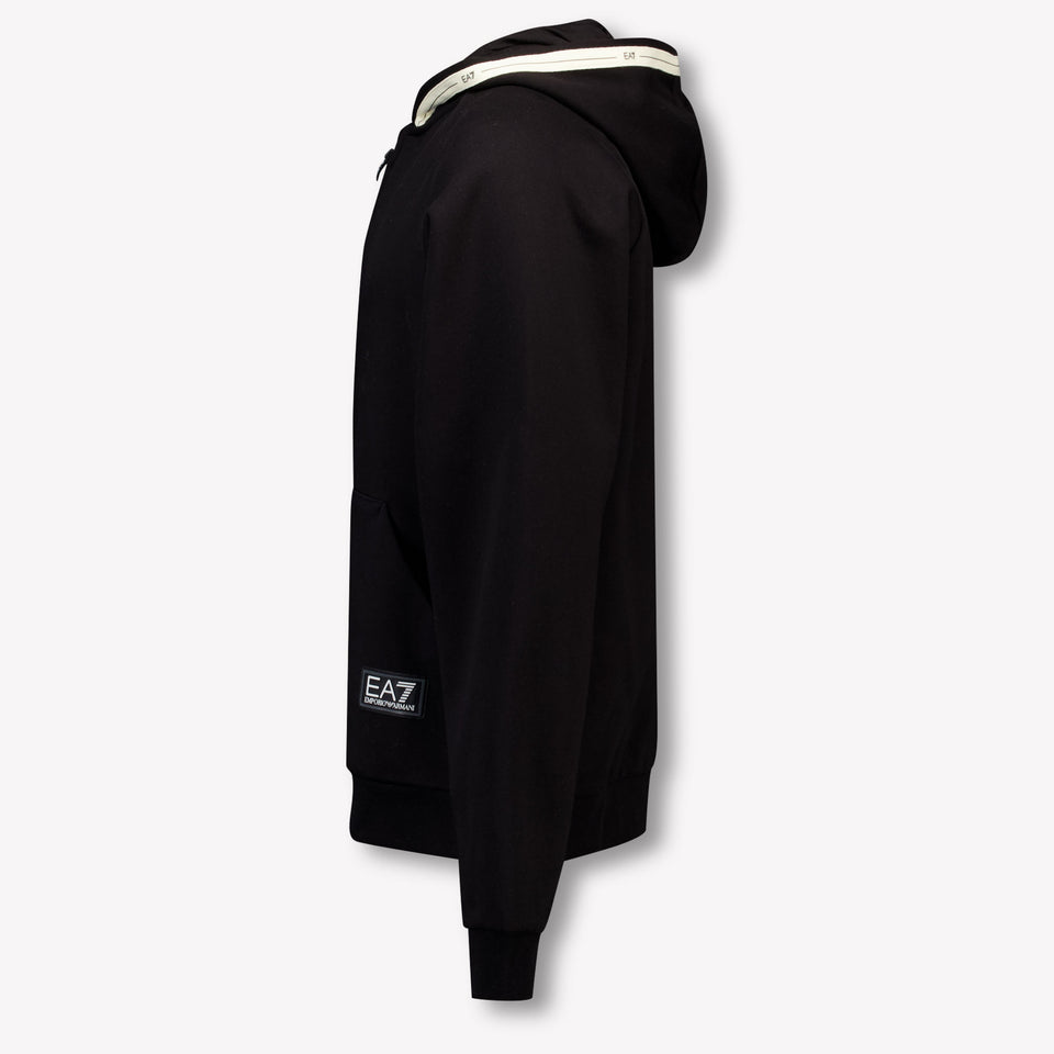 EA7 Kinder Jongens Trui In Zwart