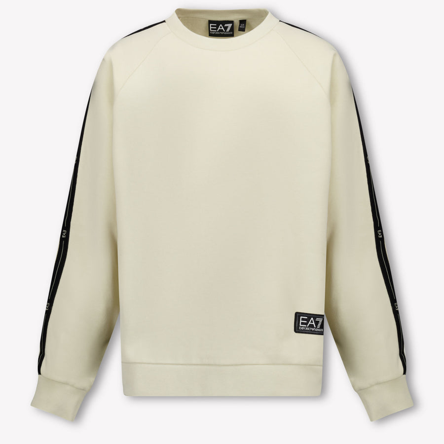 EA7 Kinder Jongens Trui In Off White