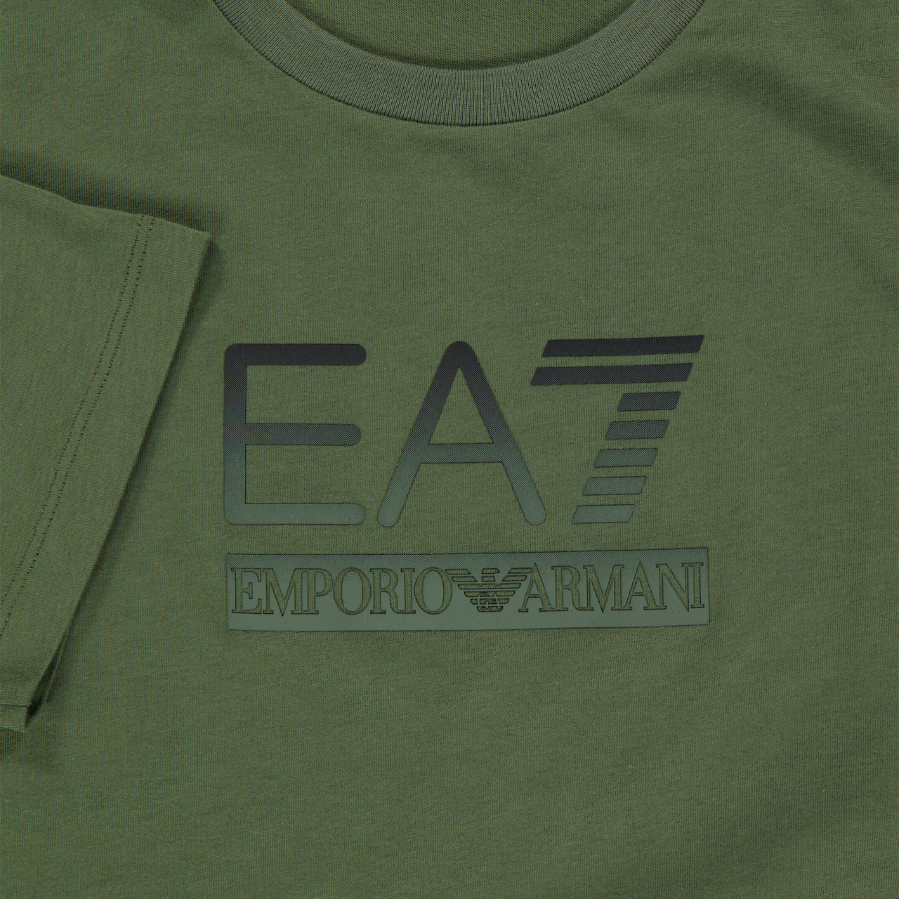 EA7 Kinder Jongens T-Shirt In Army
