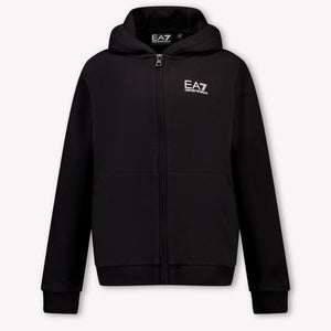 EA7 Kinder Jongens Vest In Zwart