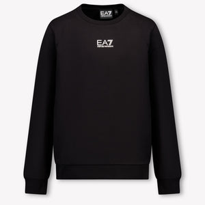 EA7 Kinder Jongens Trui In Zwart