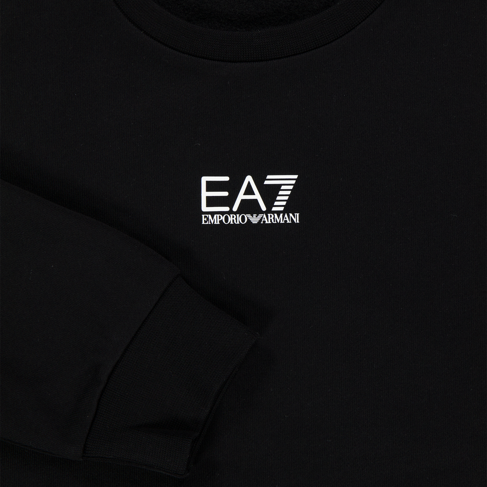 EA7 Kinder Jongens Trui In Zwart