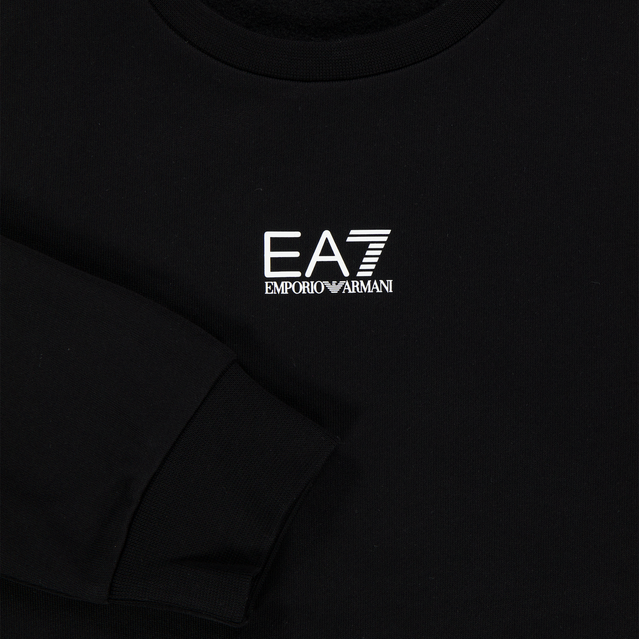 EA7 Kinder Jongens Trui In Zwart