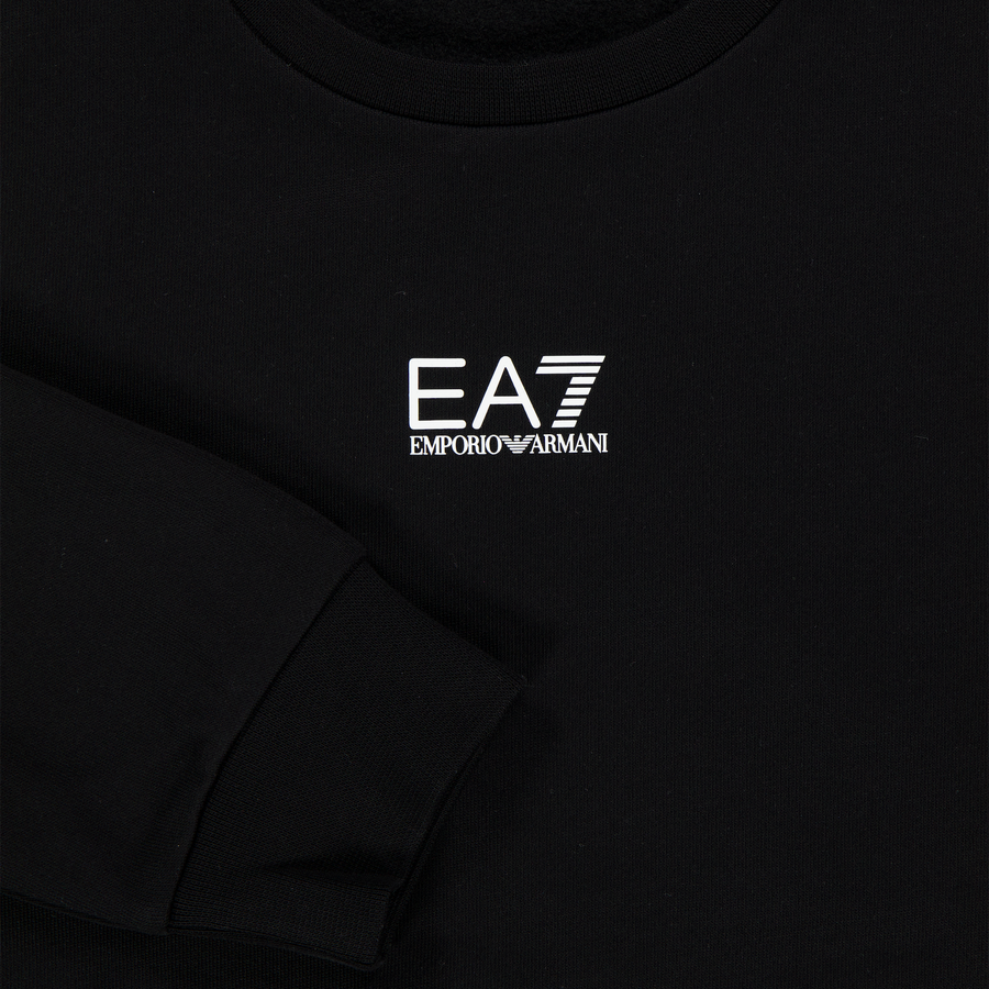 EA7 Kinder Jongens Trui In Zwart