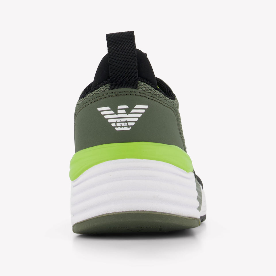 EA7 Jongens Sneakers In Army