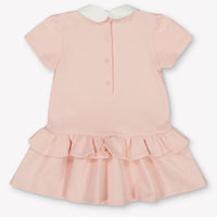 Fendi Baby Meisjes Jurk In Licht Roze