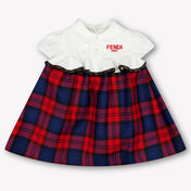 Fendi Baby Girls Dress  Red