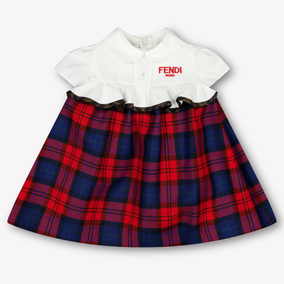 Fendi Baby Girls Dress  Red
