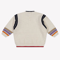 Fendi Baby Jongens Trui In Off White